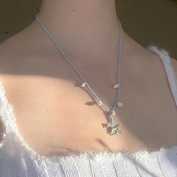 Appaloosa Necklace - Blue